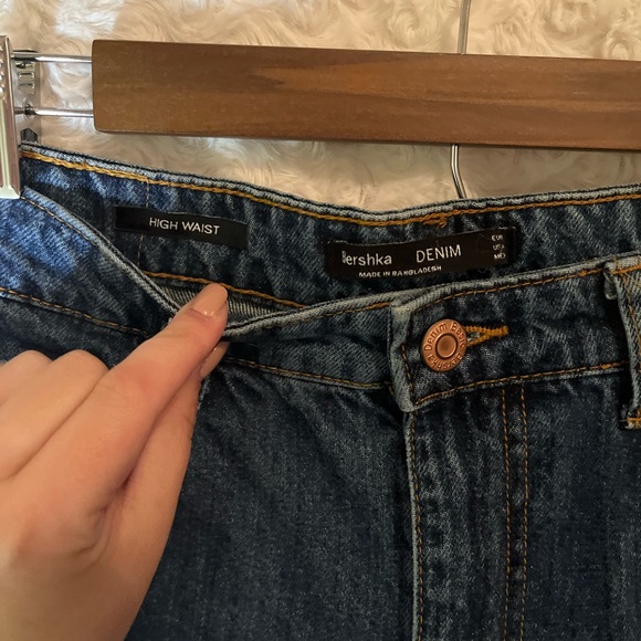 Bershka High-Waist vintage shorts size 8 - Picture 8 of 9